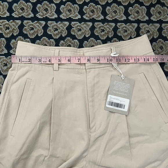 NWT Everlane The Way High Drape Pant Sandstone 4 Short - Picture 8 of 9